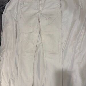 Madewell 11" High-Rise Skinny Jeans in Pure White